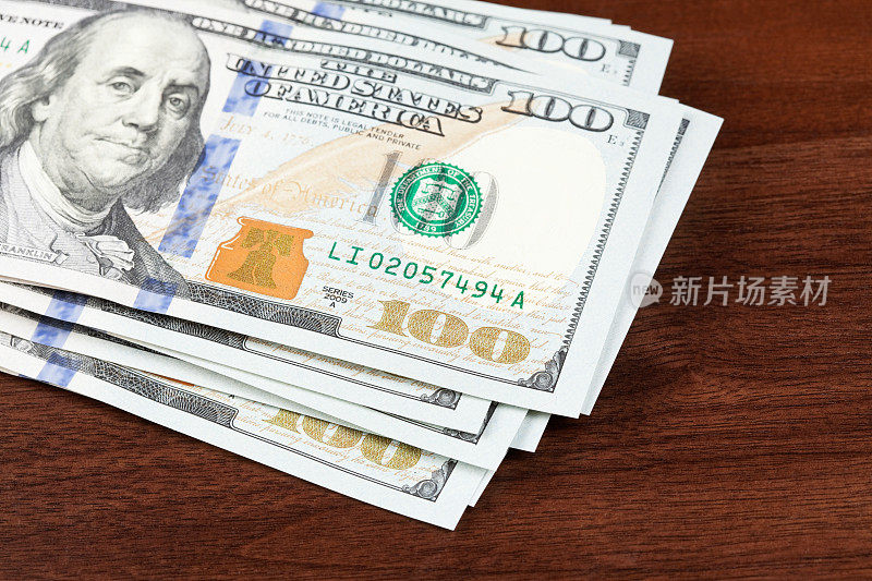 新US 2013百元美钞核桃木